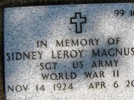 Sgt Sidney Leroy Magnuson Sgt Sidney Leroy Magnuson