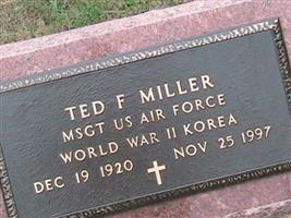 Sgt Ted F Miller