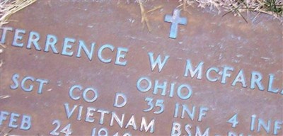 Sgt Terrence W. McFarland