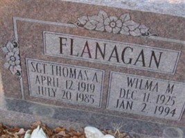 Sgt Thomas A Flanagan