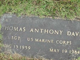 Sgt Thomas Anthony Davis