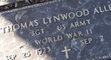 Sgt Thomas Lynwood Allen