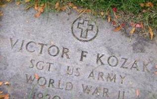 Sgt Victor F Kozak