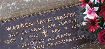 Sgt Warren Jack Mason