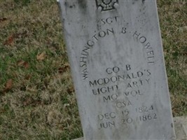 Sgt Washington Burton Howell, Sr