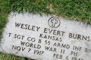 Sgt Wesley Evert Burns