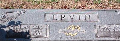 Sgt William Cleo Ervin