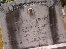 Sgt William Clinton McGregor Sgt William Clinton McGregor
