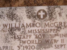Sgt William Clinton McGregor Sgt William Clinton McGregor