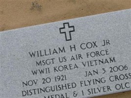 Sgt William H Cox, Jr