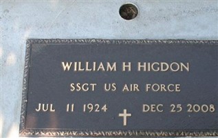 Sgt William H Higdon Sgt William H Higdon