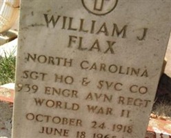 Sgt William J Flax Sgt William J Flax