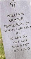 Sgt William Moore Davidson, Jr Sgt William Moore Davidson, Jr