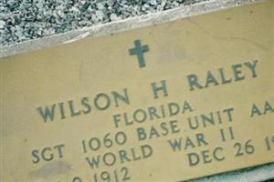 Sgt Wilson H. Raley