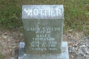 Shaby Evelyn Bowman Thomason Shaby Evelyn Bowman Thomason