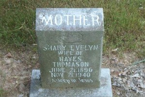 Shaby Evelyn Bowman Thomason