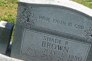 Shade R Brown