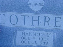 Shannon M. Cothren