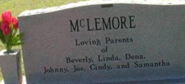 Sharlett 'Colleen' McNeil McLemore Sharlett 'Colleen' McNeil McLemore