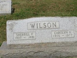Sherrill F Wilson Sherrill F Wilson