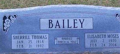 Sherrill Thomas Bailey Sherrill Thomas Bailey