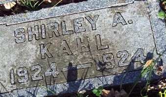 Shirley A Kahl