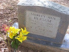 Shirley Ann Summerhayes Hersom