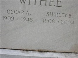 Shirley B. Withee Shirley B. Withee