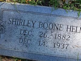 Shirley Boone Helm