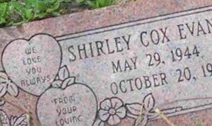 Shirley Cox Evans