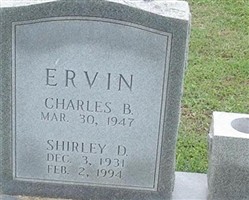 Shirley D. Ervin Shirley D. Ervin