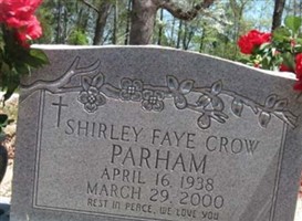 Shirley Faye Crow Parham Shirley Faye Crow Parham