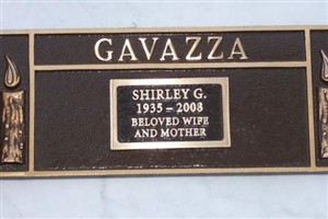 Shirley G. Gavazza Shirley G. Gavazza
