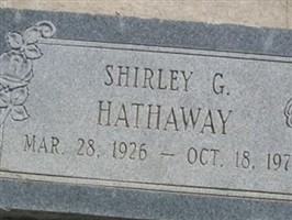 Shirley G. Hathaway