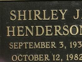 Shirley J Henderson