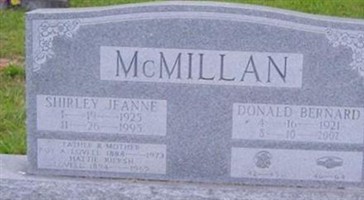 Shirley Jeanne Lovell McMillan