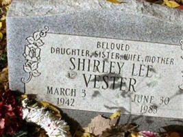 Shirley Lee Vester Shirley Lee Vester