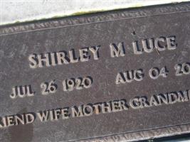 Shirley M Luce