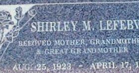 Shirley M. Russell Lefebvre (2228266.jpg) Shirley M. Russell Lefebvre (2228266.jpg)