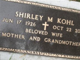 Shirley M Seifert Kohl Shirley M Seifert Kohl