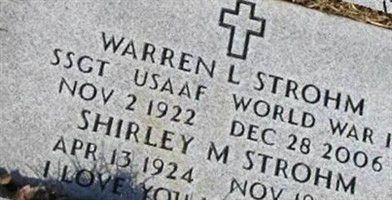 Shirley M Strohm Shirley M Strohm