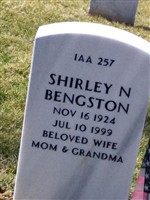 Shirley N Bengston Shirley N Bengston