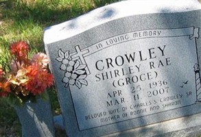 Shirley Rae Groce Crowley Shirley Rae Groce Crowley