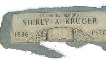 Shirly A. Kruger Shirly A. Kruger