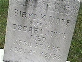 Sibyl K. Mote
