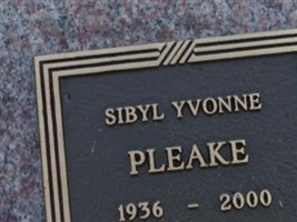 Sibyl Yvonne Pleake