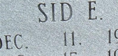 Sid Edgar McClendon Sid Edgar McClendon