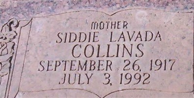 Siddie Lavada Collins
