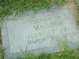 Sidney A Maddox Sidney A Maddox