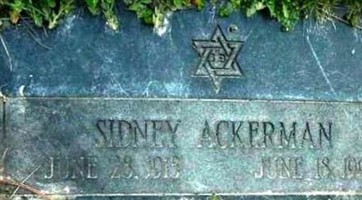 Sidney Ackerman